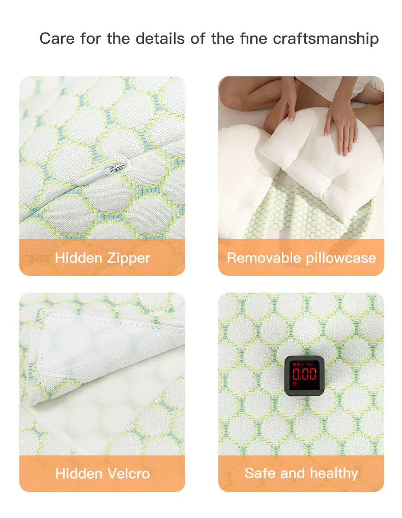 🌙 Cojín Ergonómico de Maternidad – Descanso y Soporte Total