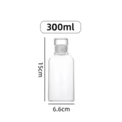 💧 Glass Water Bottle – Reusable & Plastic-Free Hydration