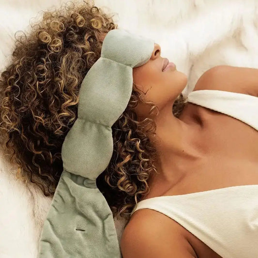 🌙 Antifaz de Descanso con Peso – Relajación Profunda y Sueño Reparador