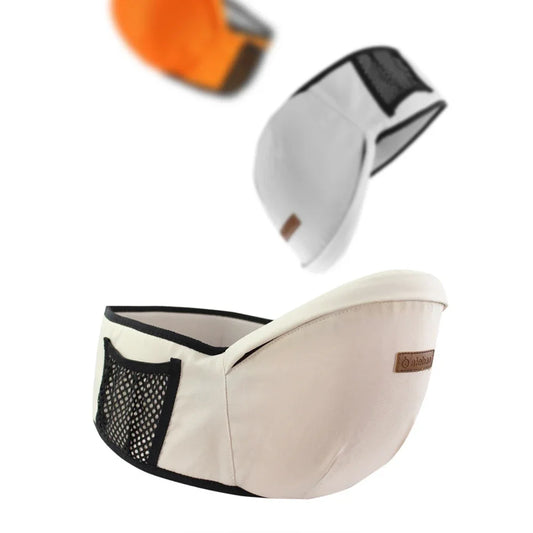 👶 Portabebé Ergonómico con Asiento de Cintura – Cercanía y Soporte Diario