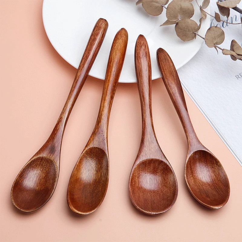 🥄 Natural Wooden Spoon – Eco-Friendly Kitchen Essential