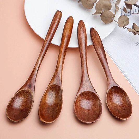 🥄 Natural Wooden Spoon – Eco-Friendly Kitchen Essential