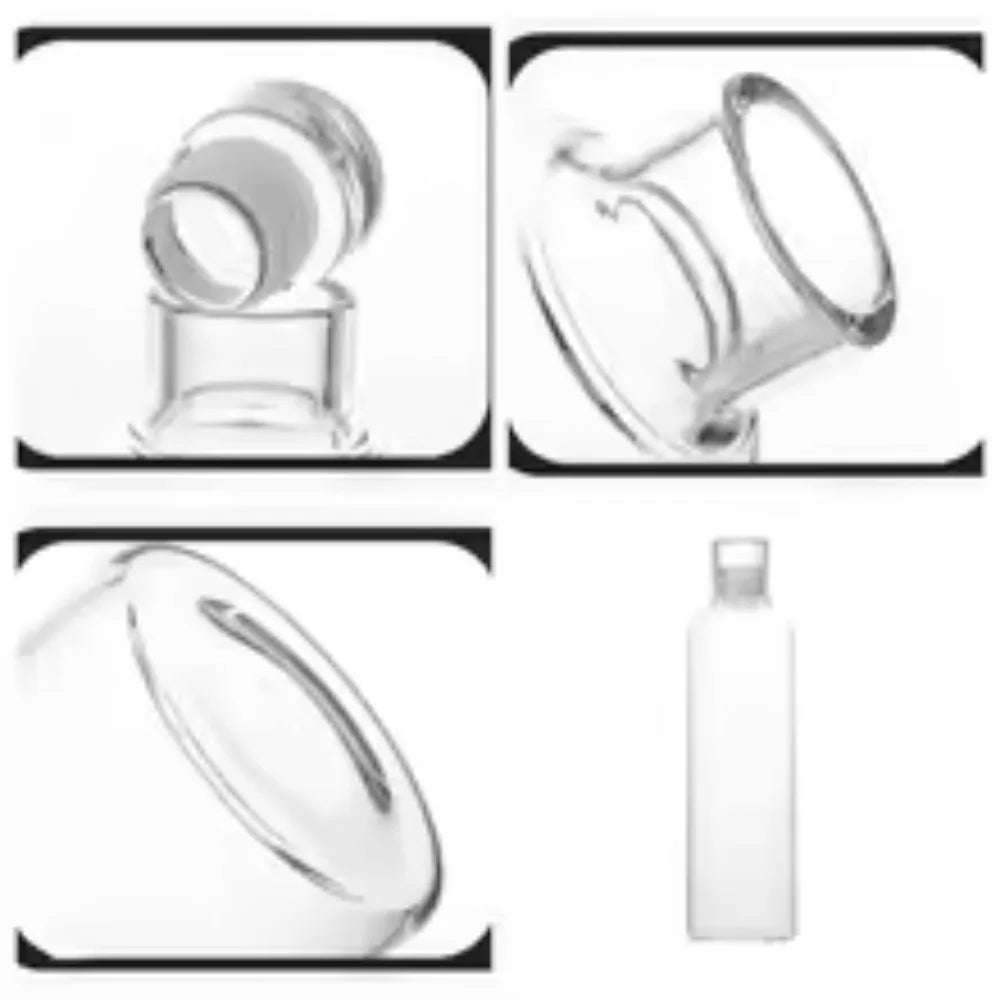 💧 Glass Water Bottle – Reusable & Plastic-Free Hydration