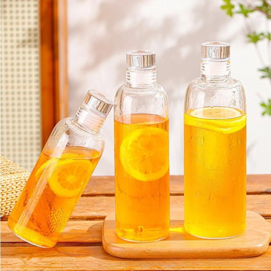 💧 Glass Water Bottle – Reusable & Plastic-Free Hydration