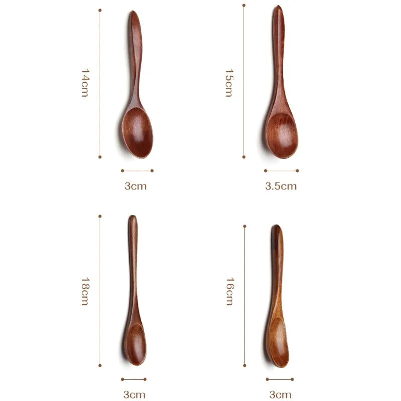 🥄 Natural Wooden Spoon – Eco-Friendly Kitchen Essential
