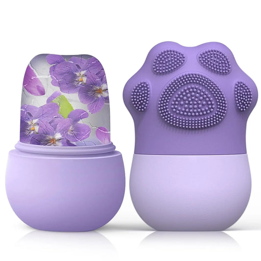 ❄️ Facial Ice Roller – Refreshing Skin Therapy & Natural Glow Tool