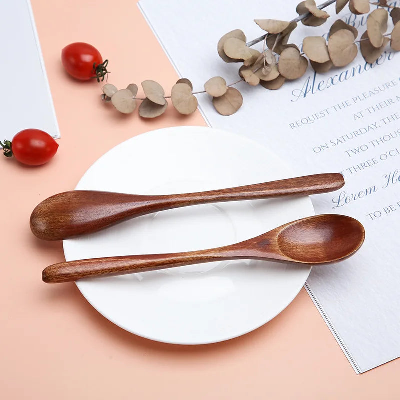 🥄 Natural Wooden Spoon – Eco-Friendly Kitchen Essential