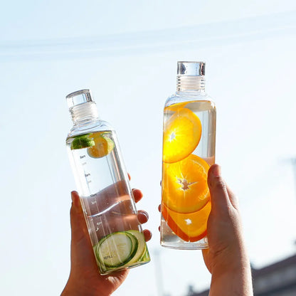💧 Glass Water Bottle – Reusable & Plastic-Free Hydration
